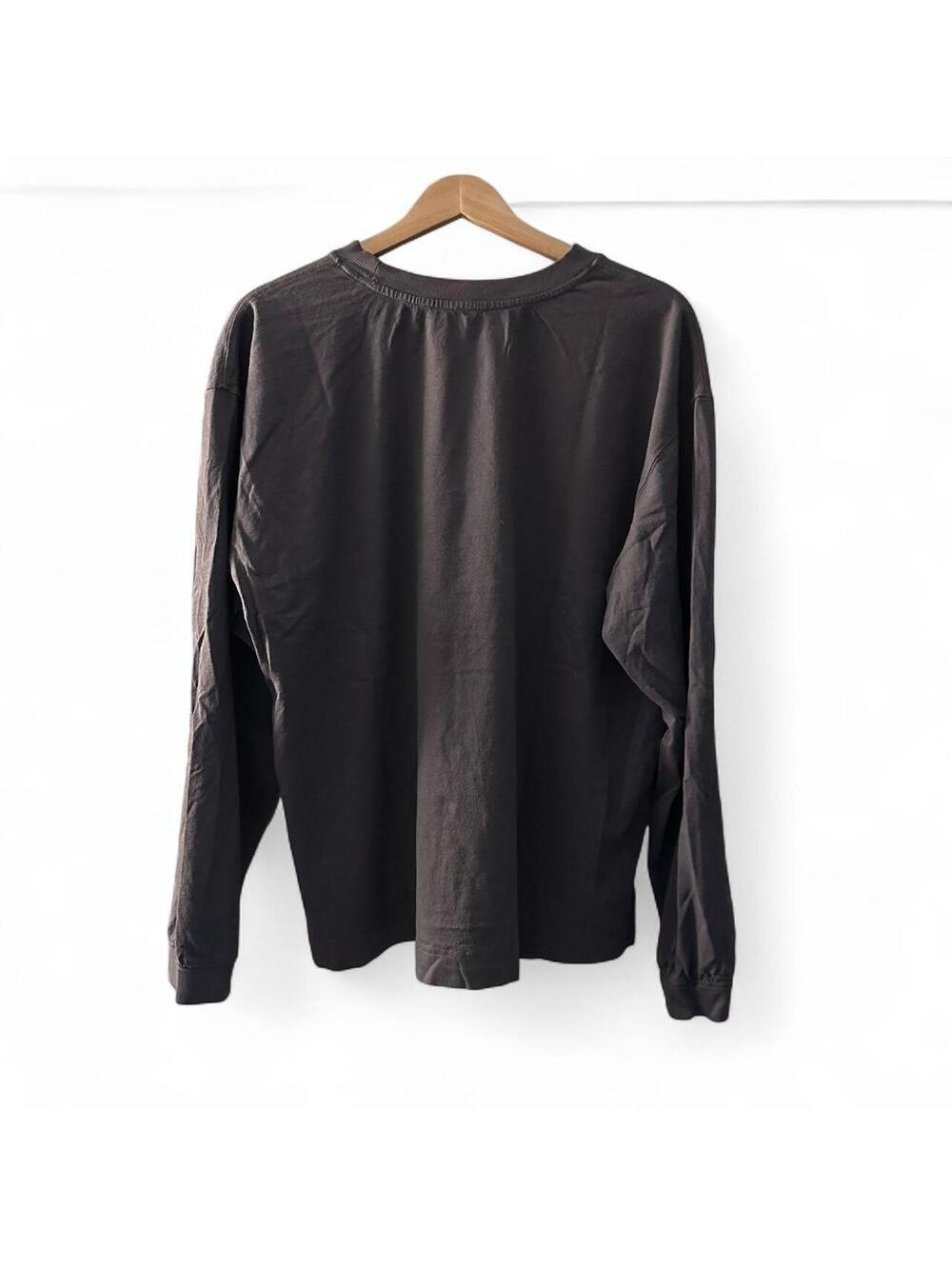 Free People We The Free Charcoal Oversized Long Sleeve Tee S NWOT